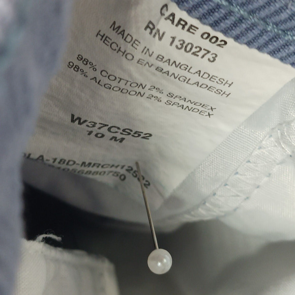 Riders‎ by Lee Midrise Shorts Corduroy Style Blue 10M 30"x8" - Picture 9 of 12